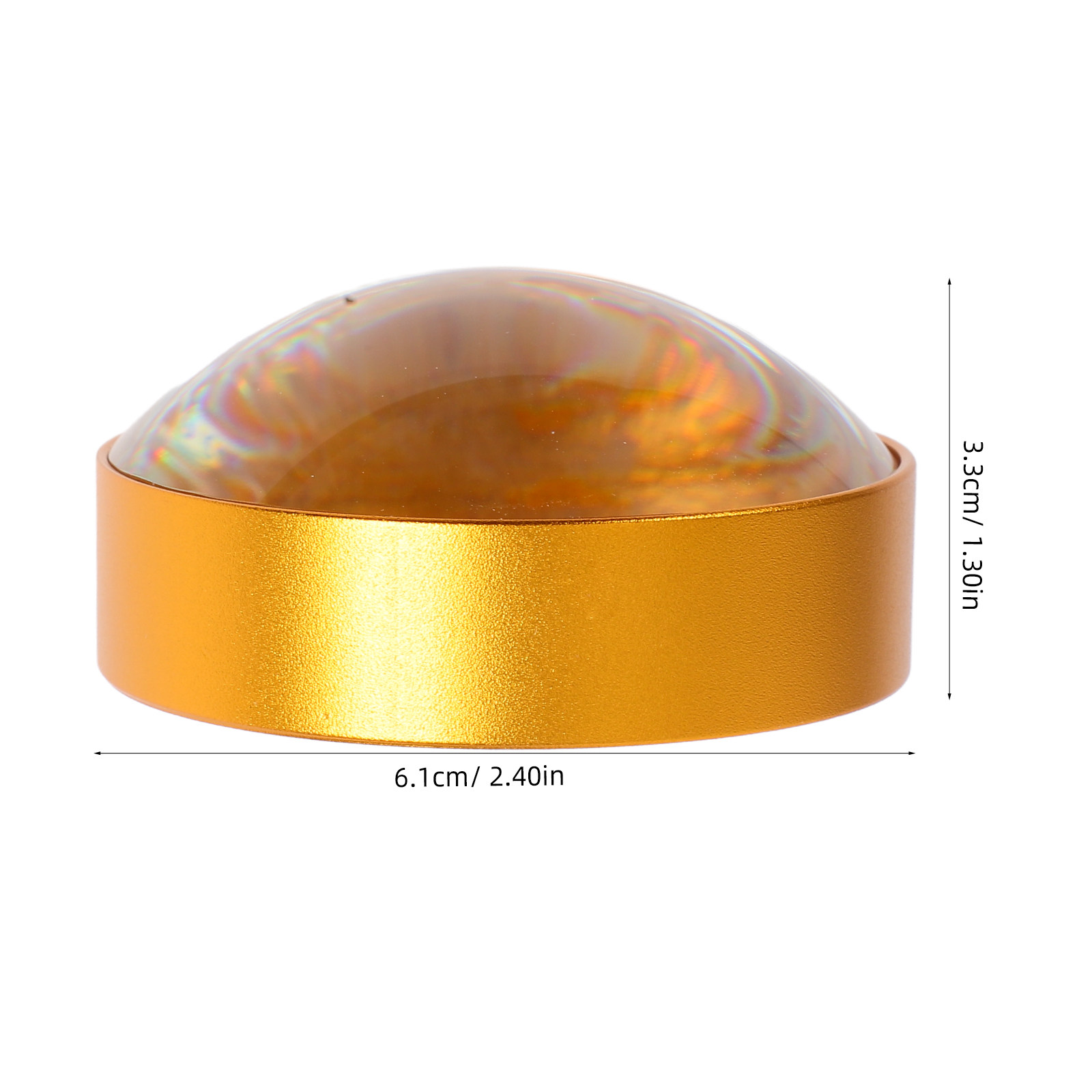 6X Spherical Optical Glass Dom – обзор и цена Book Weight Glass
