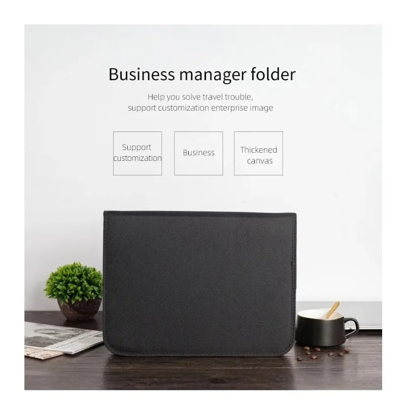 Large Black Business Portfolio – обзор и цена Binder A4 Lever