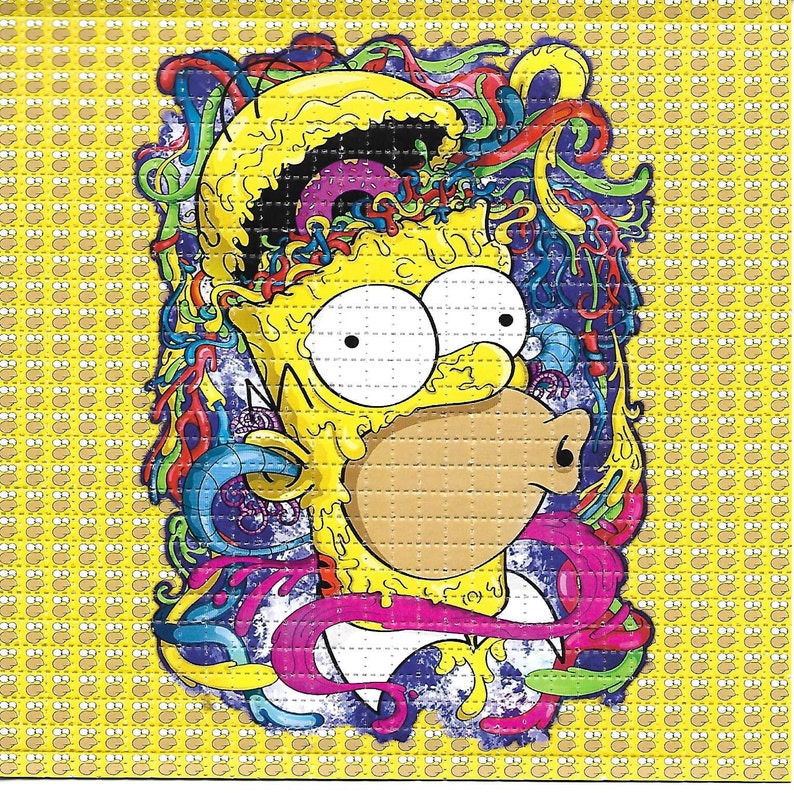 Mind blown Psychedelic Acid-Fr – обзор и цена Ink Blotter Paper