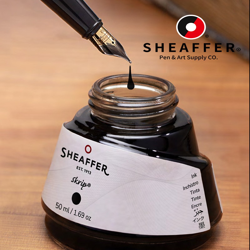 American SHEAFFER Color Dye In – обзор и цена Fountain Pen Bottled Ink