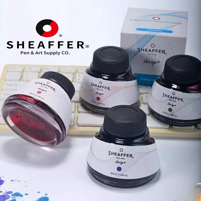 American SHEAFFER Color Dye In – обзор и цена Fountain Pen Bottled Ink