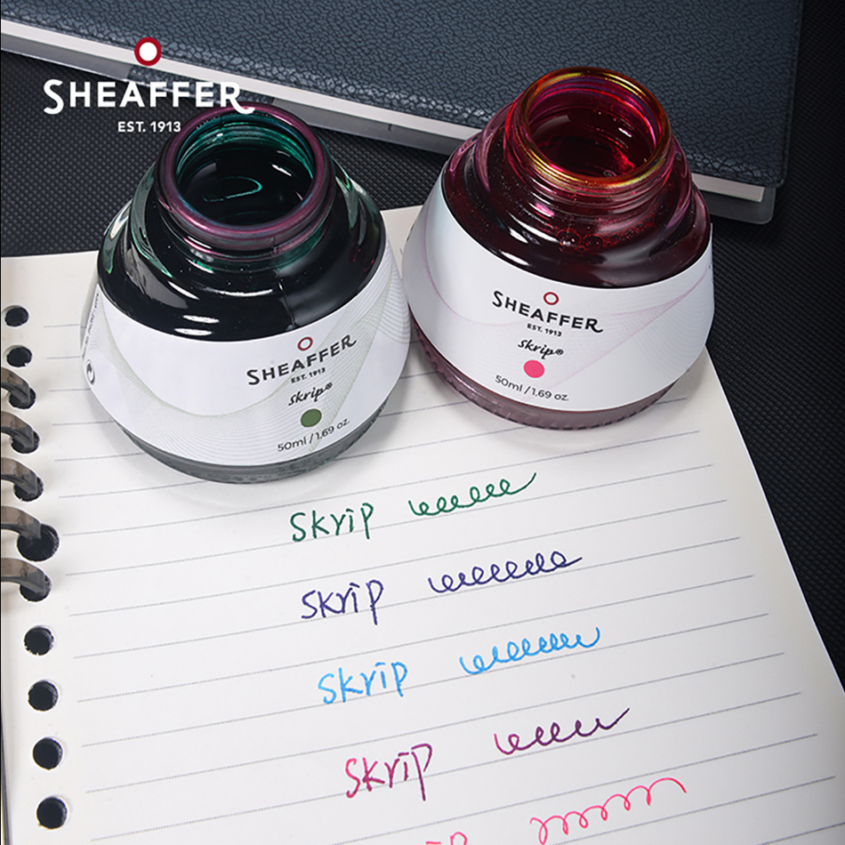American SHEAFFER Color Dye In – обзор и цена Fountain Pen Bottled Ink