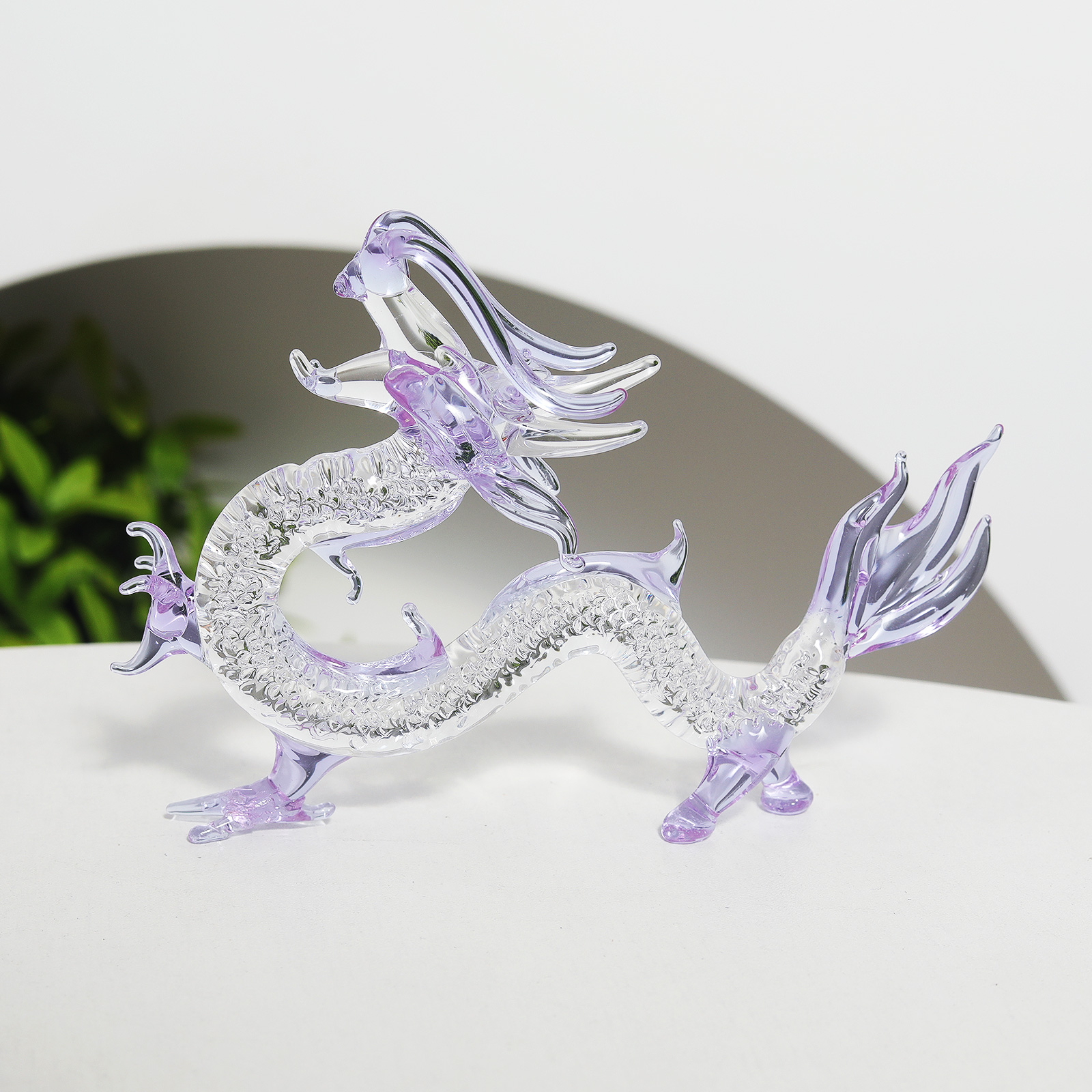 Purple Crystal Dragon Figurine – обзор и цена Book Weight Glass