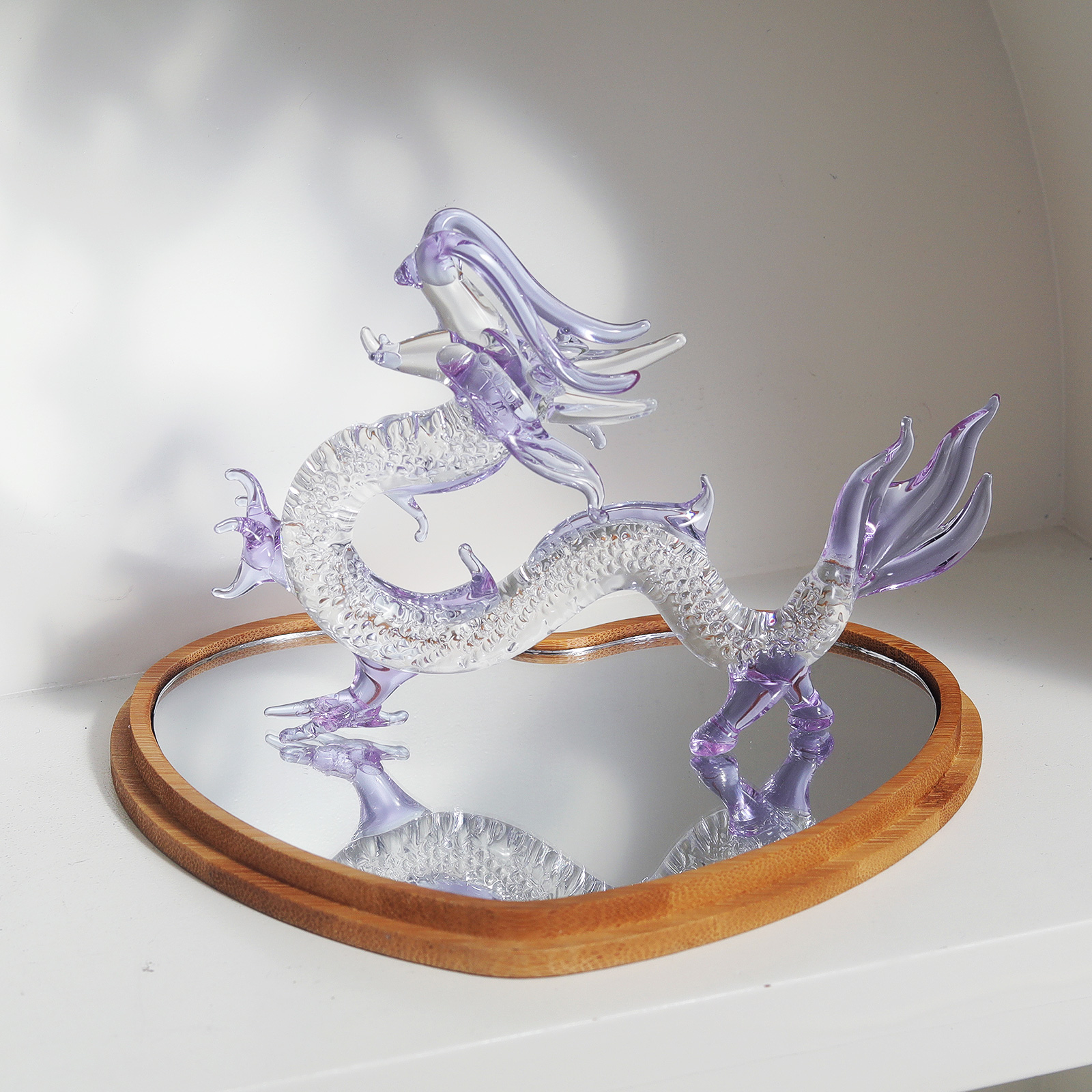 Purple Crystal Dragon Figurine – обзор и цена Book Weight Glass