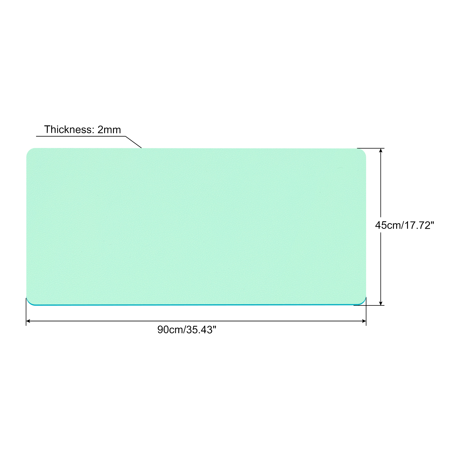 Office Desk Mat Protector PU L – обзор и цена Leather Desk Pad