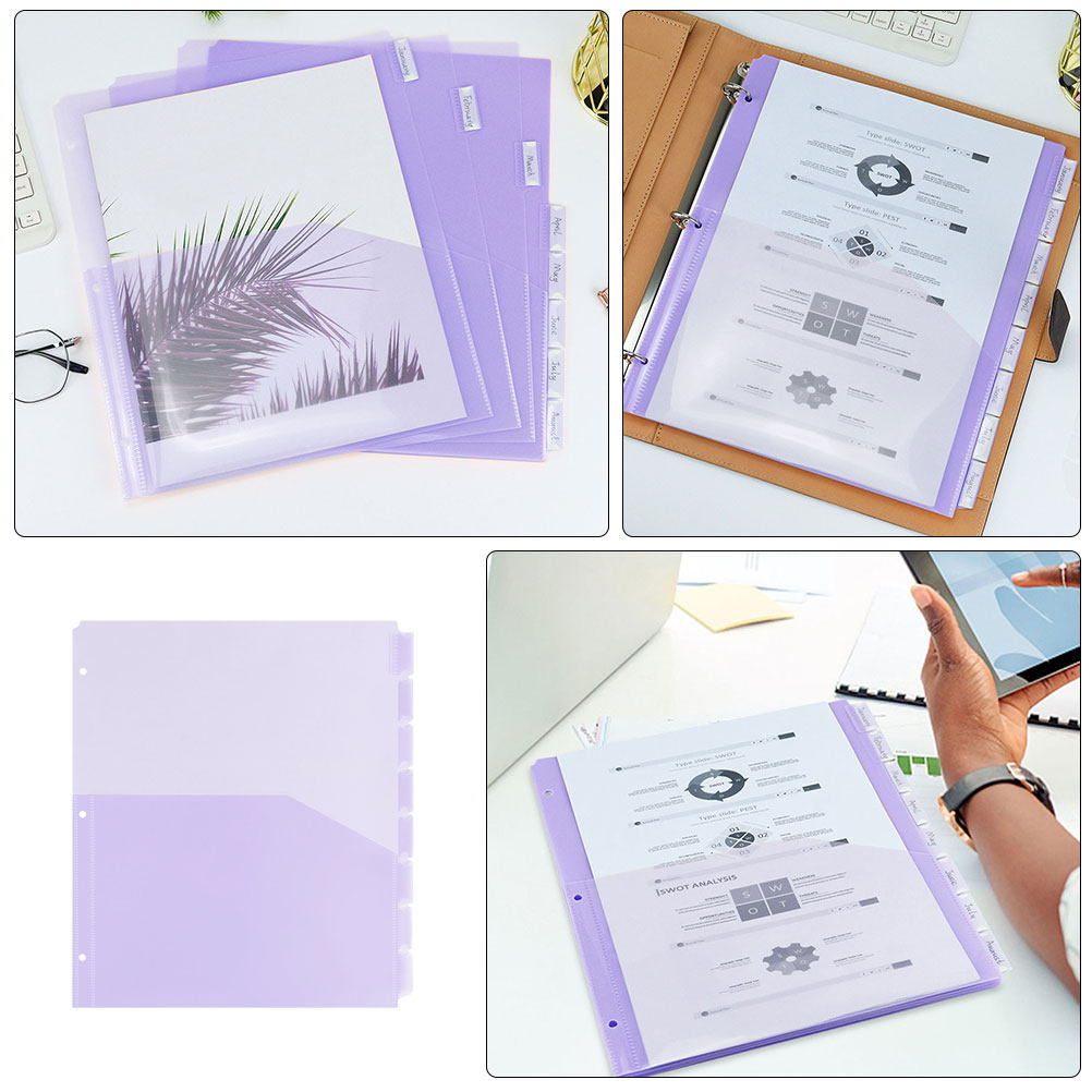2Sets Binder Dividers A4 3-Hol – обзор и цена Tab Divider A4