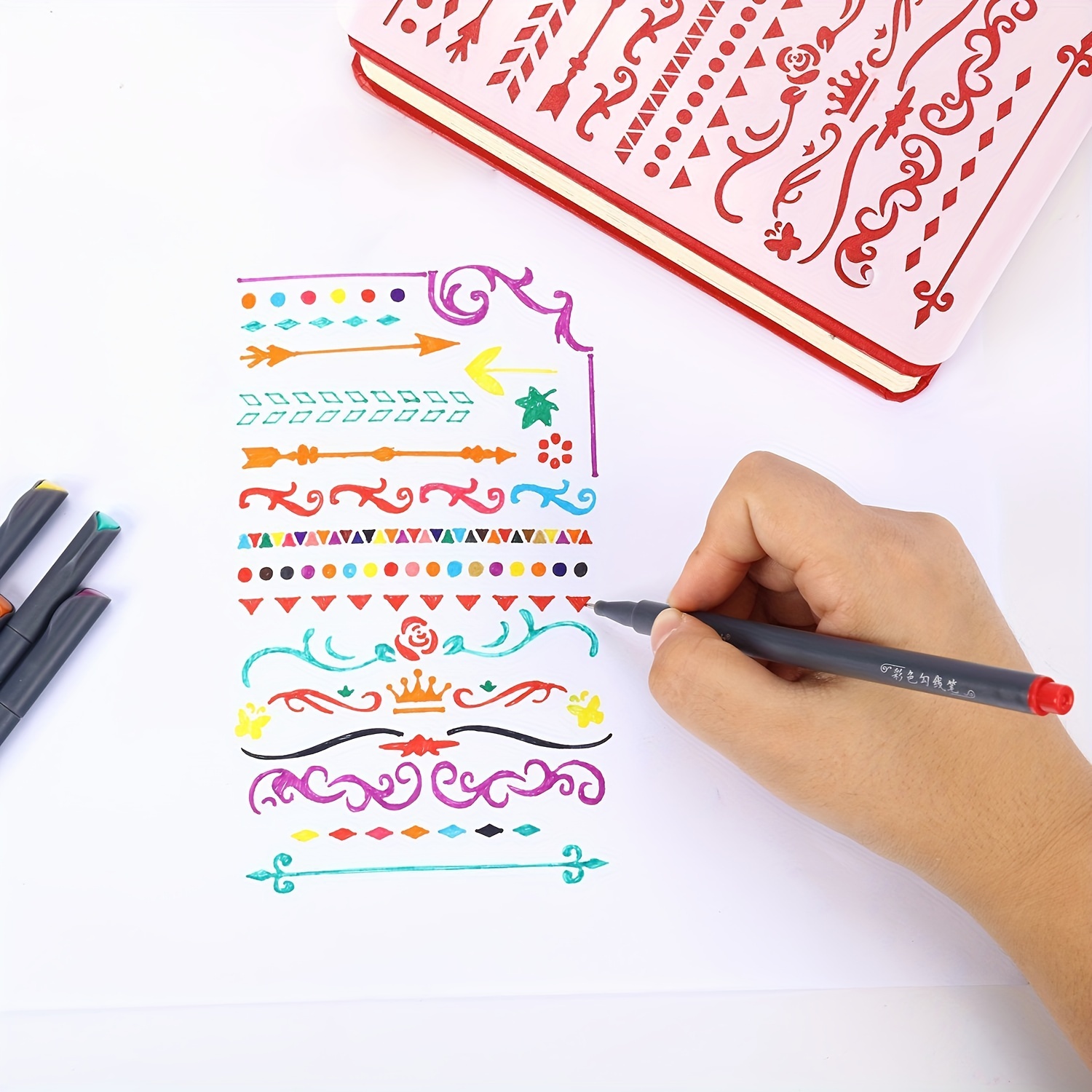 12-100pcs Colorful Line Drawin – обзор и цена Correction Pen Fine