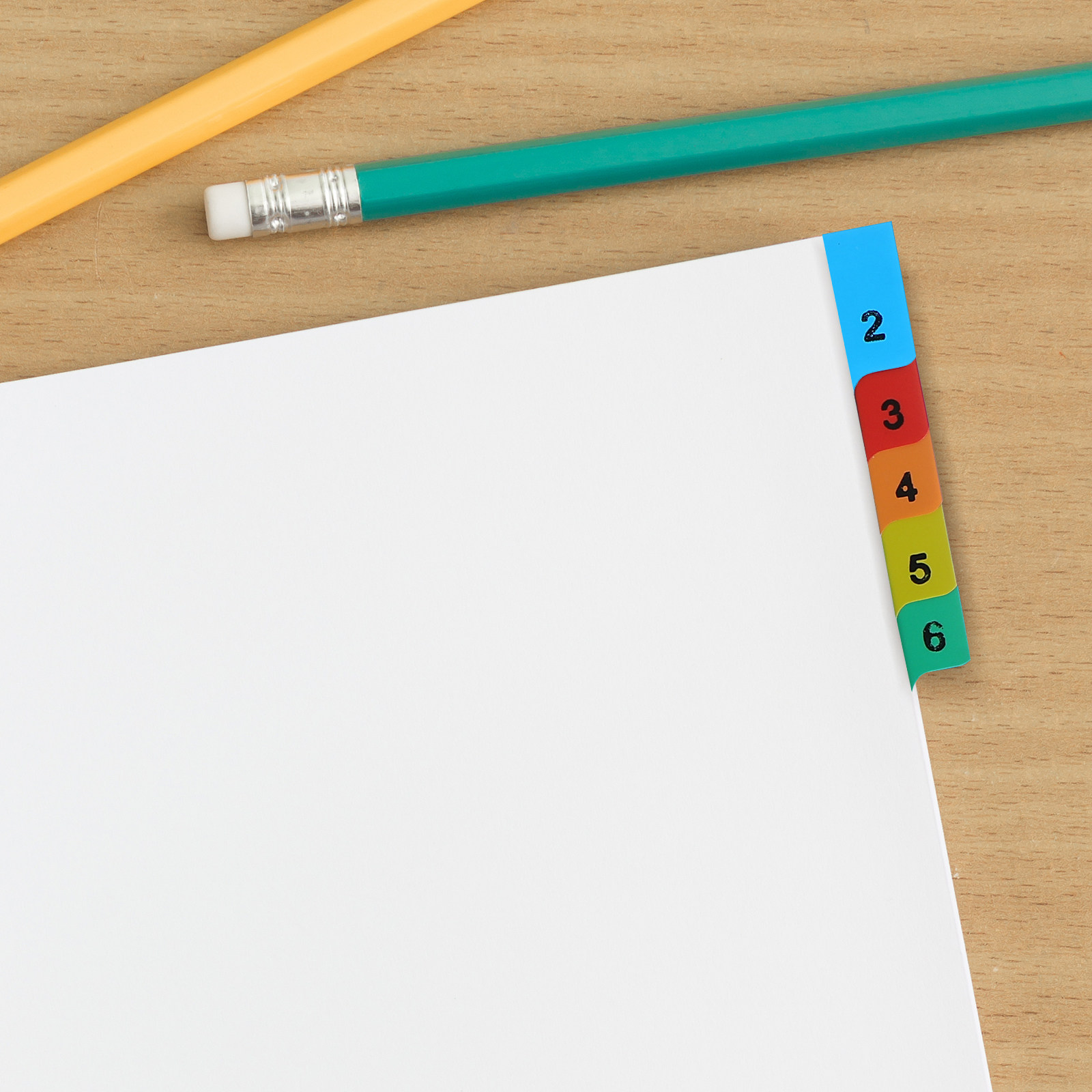 20 Pages A4 Multi Color Plasti – обзор и цена Tab Divider A4