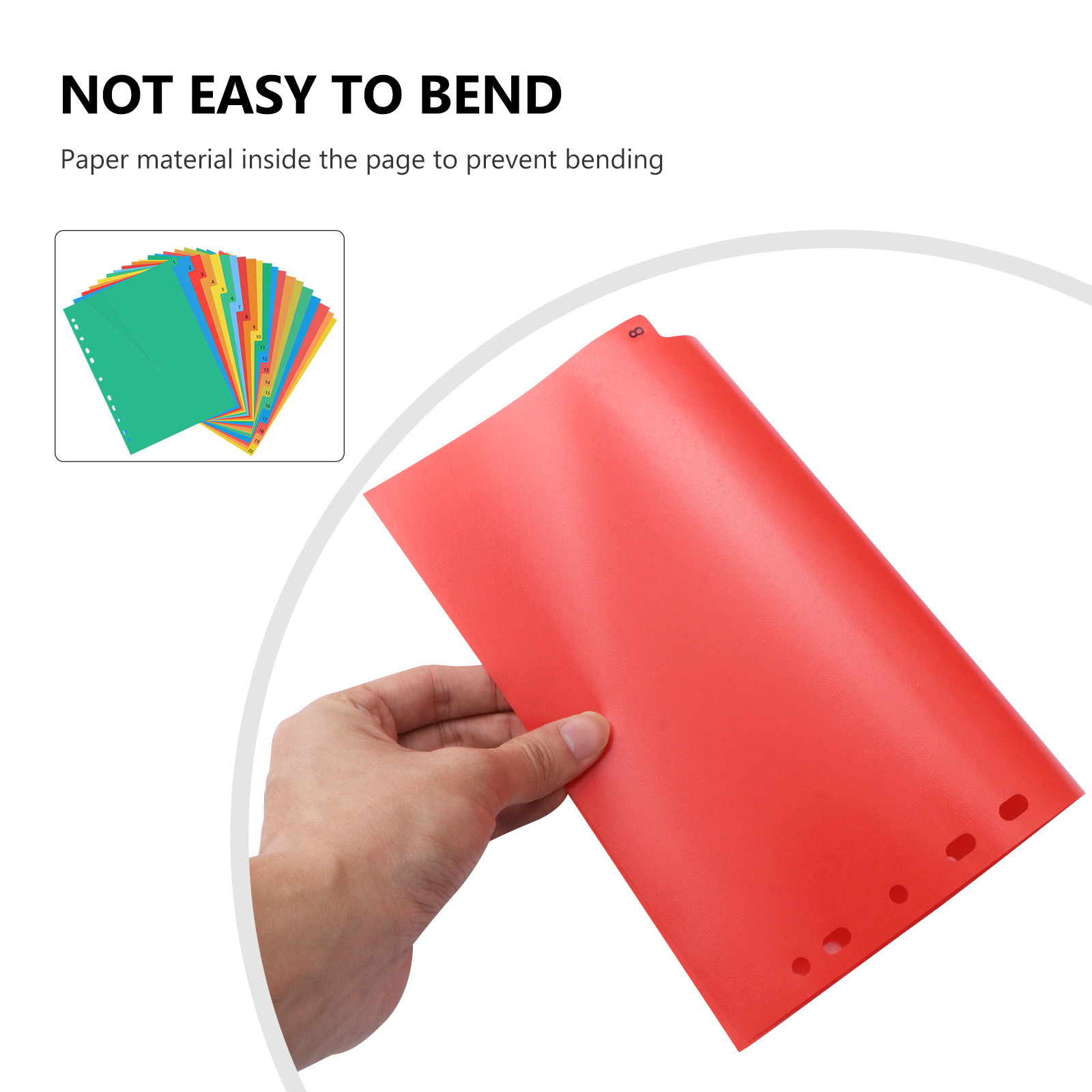 20 Pages A4 Multi Color Plasti – обзор и цена Tab Divider A4