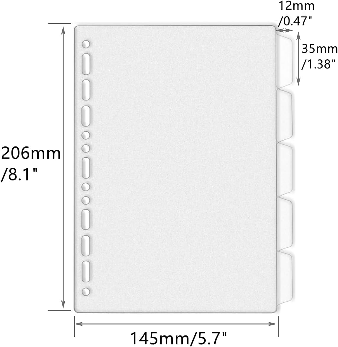 A4 A5 B5 Binder Dividers Gener – обзор и цена Tab Divider A4