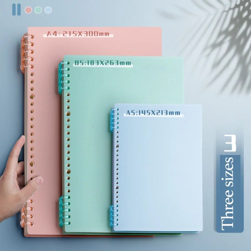 4Pcs PP Loose-leaf Book Cover  – обзор и цена Binder A4 Lever