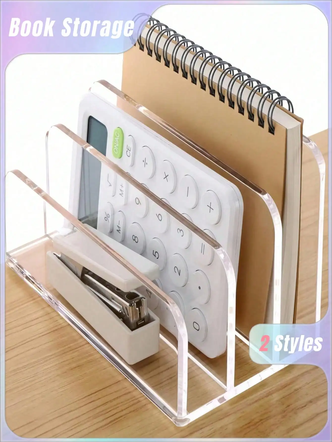 1Pc Acrylic File Folder, Desk  – обзор и цена Magazine Holder Rack