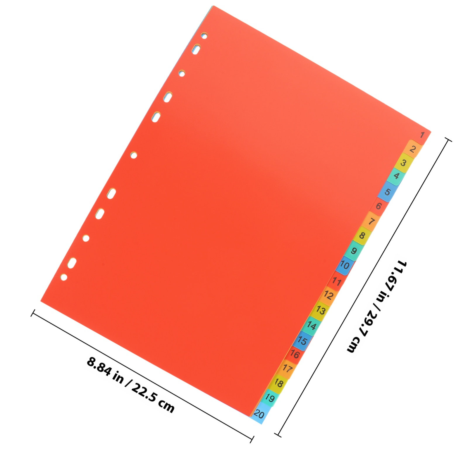 20 Sheets A4 Heavy Duty Binder – обзор и цена Tab Divider A4
