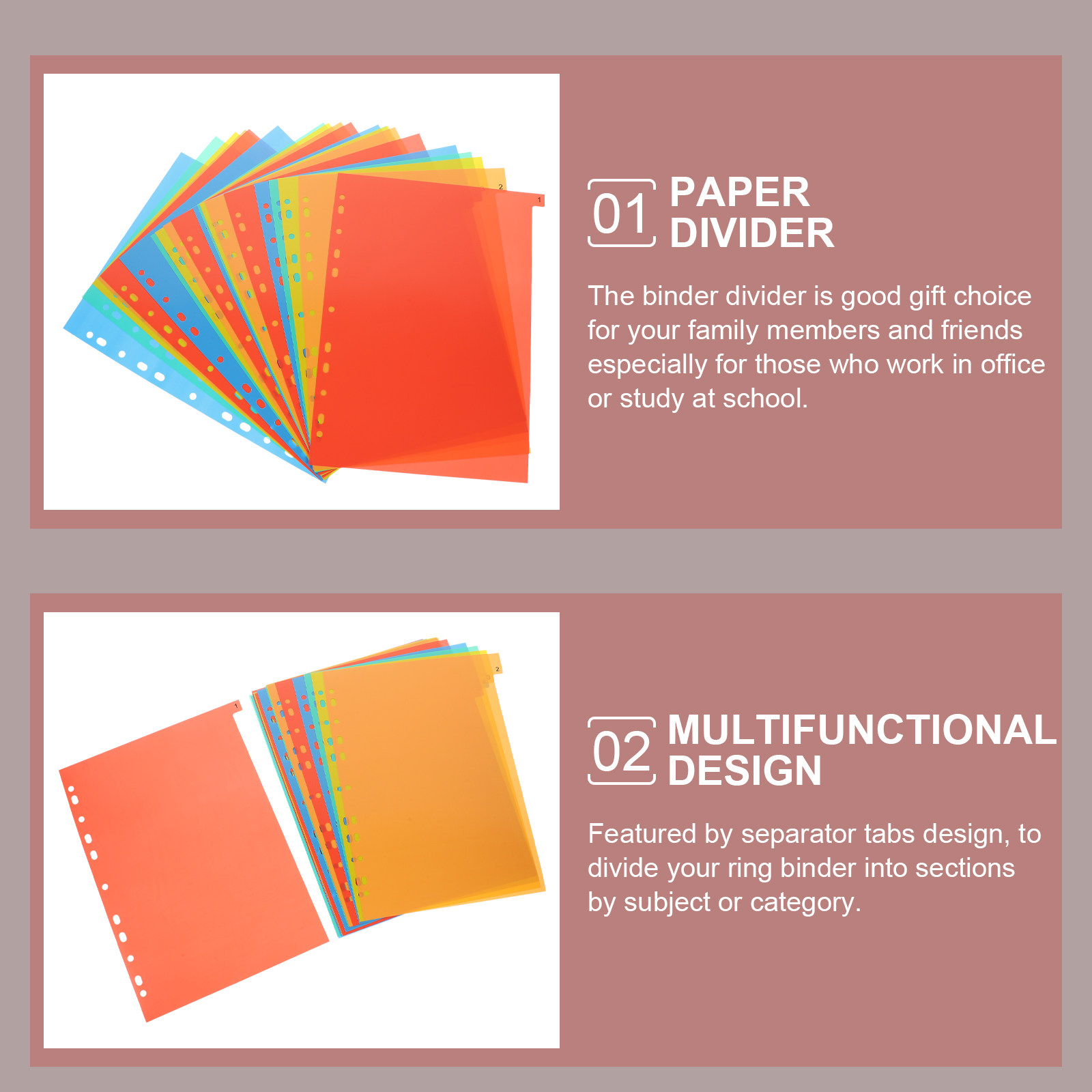 20 Sheets A4 Heavy Duty Binder – обзор и цена Tab Divider A4