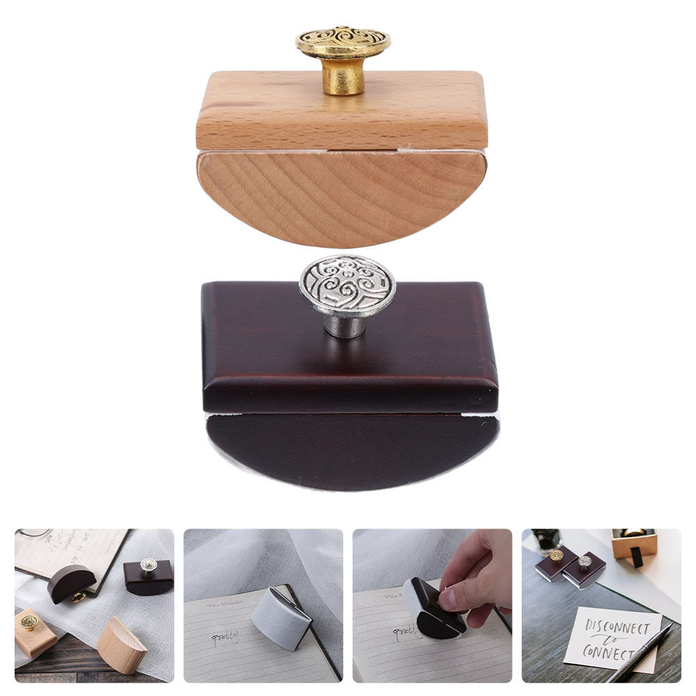 2Pcs Portable Wood Rocker Blot – обзор и цена Ink Blotter Paper