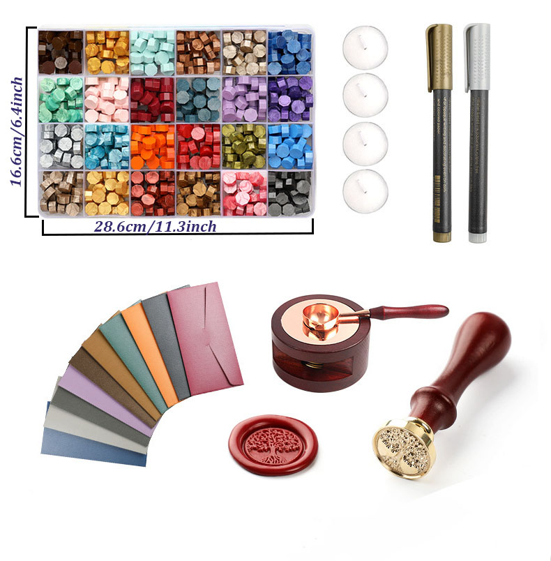 20pcs/set Wax Seal Stamp Set w – обзор и цена Wax Seal Stamp Set