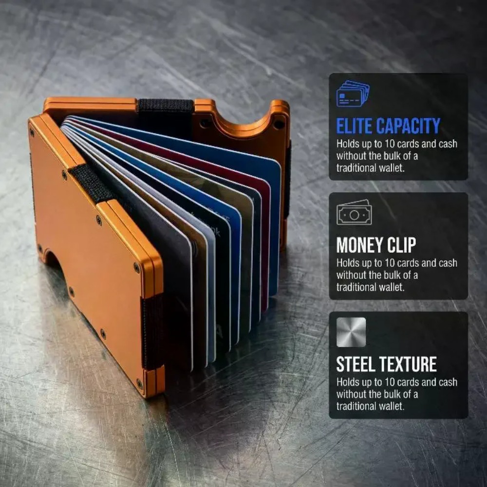 Aluminum Alloy Rfid Blocking C – обзор и цена Index Card Holder
