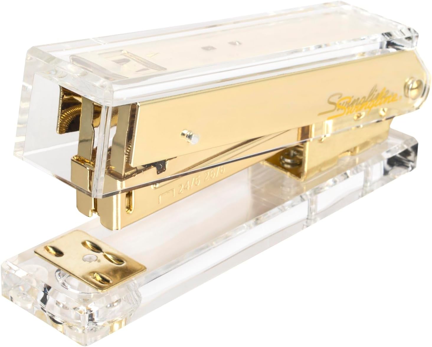 Compact Clear Acrylic Gold Sta – обзор и цена Stapler Half Strip