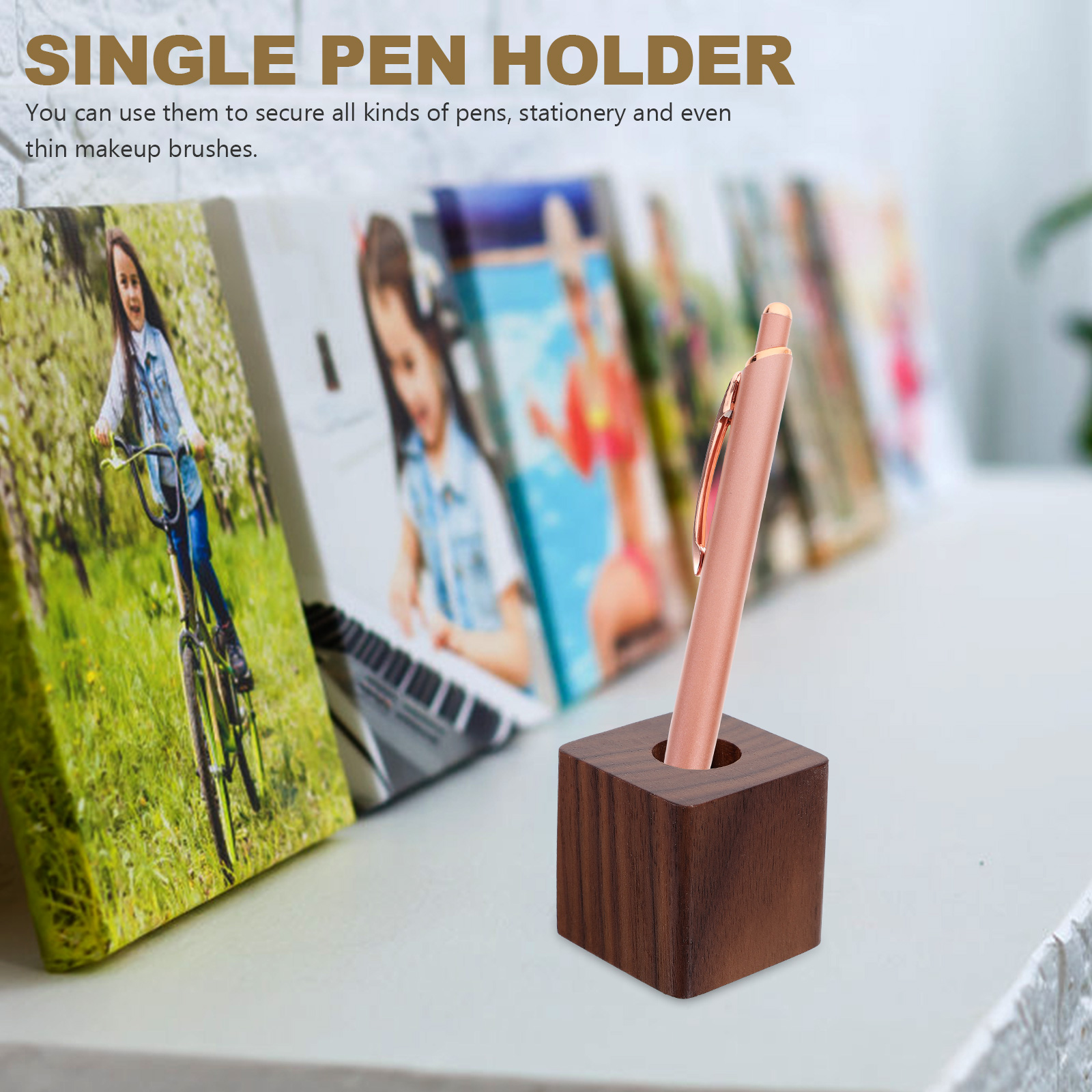 Walnut Pen Stand Single Holder – обзор и цена Pen Rest Single