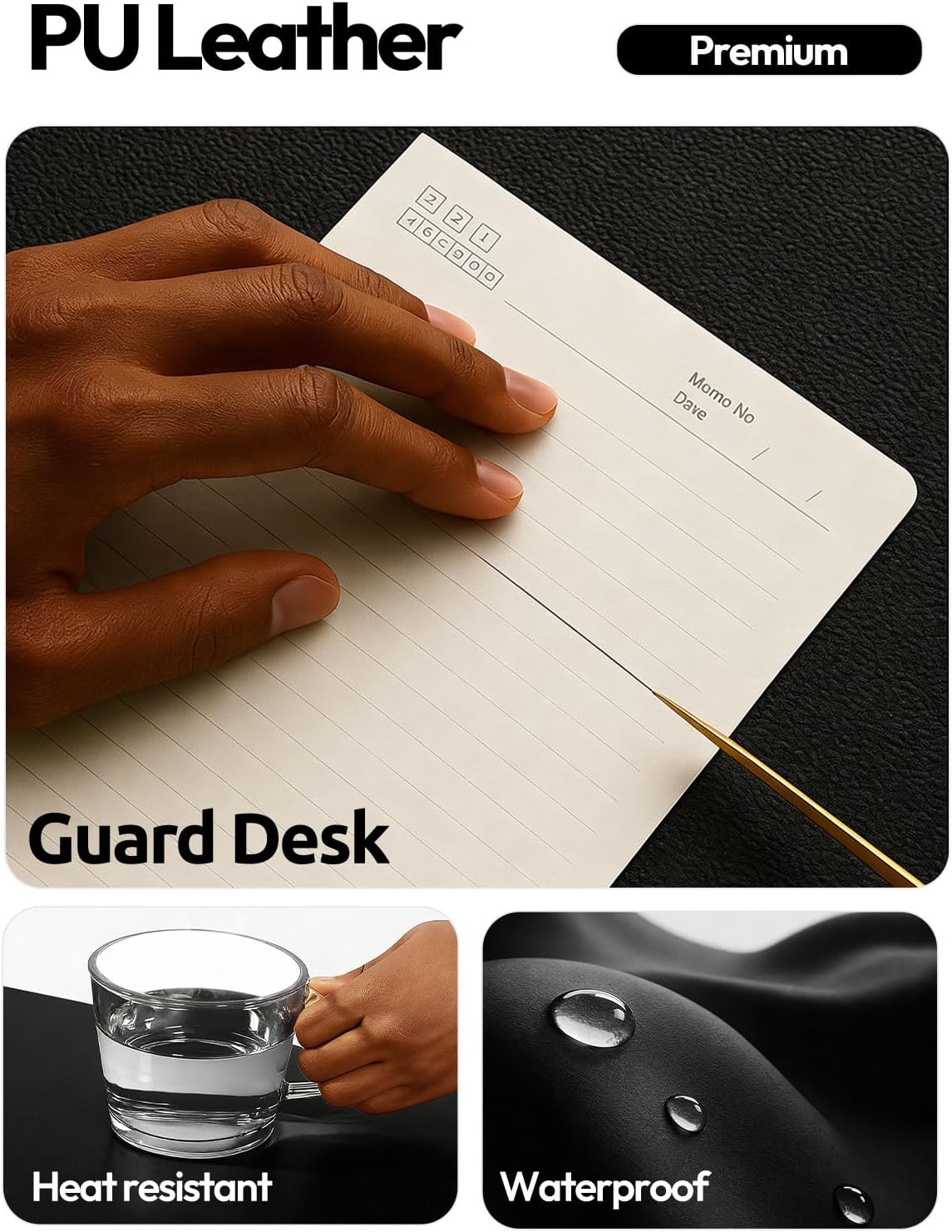 Large Leather Desk Pad Protect – обзор и цена Leather Desk Pad