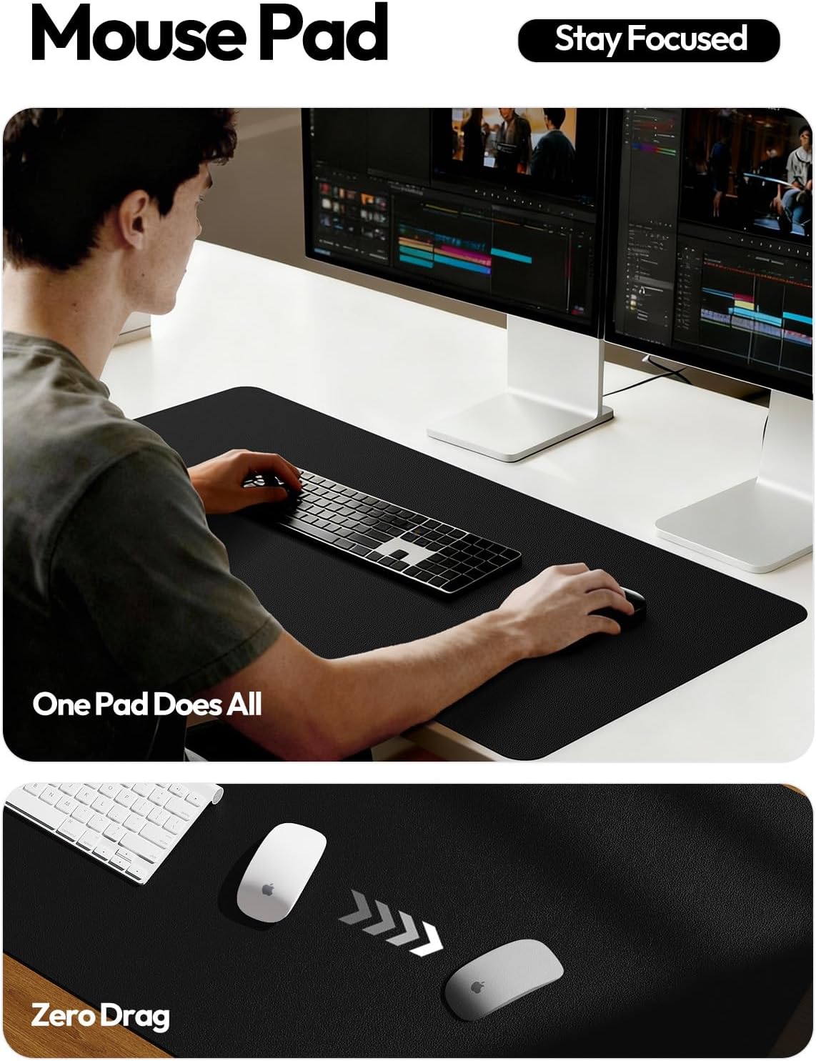 Large Leather Desk Pad Protect – обзор и цена Leather Desk Pad