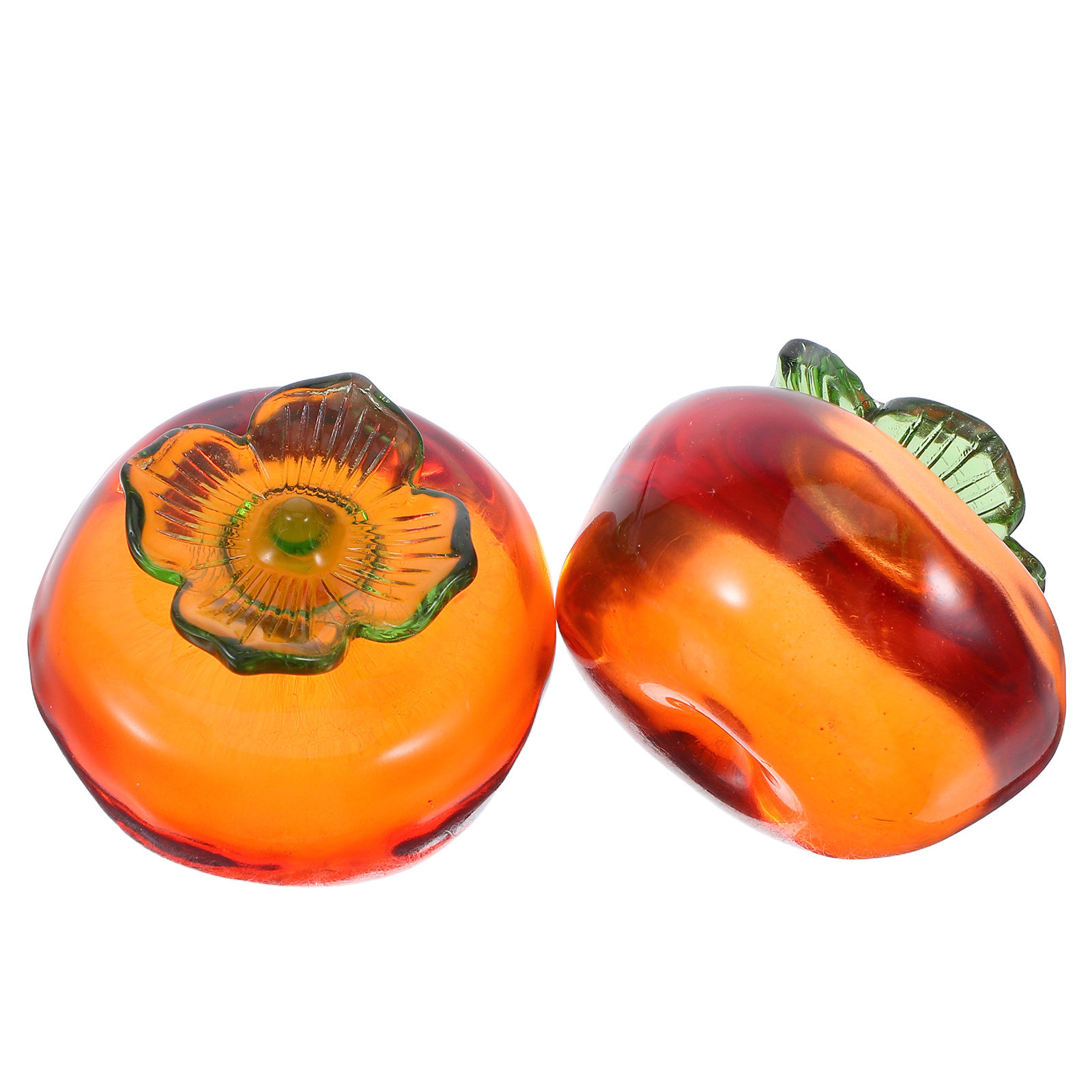 2Pcs Realistic Persimmon Paper – обзор и цена Paper Weight Crystal