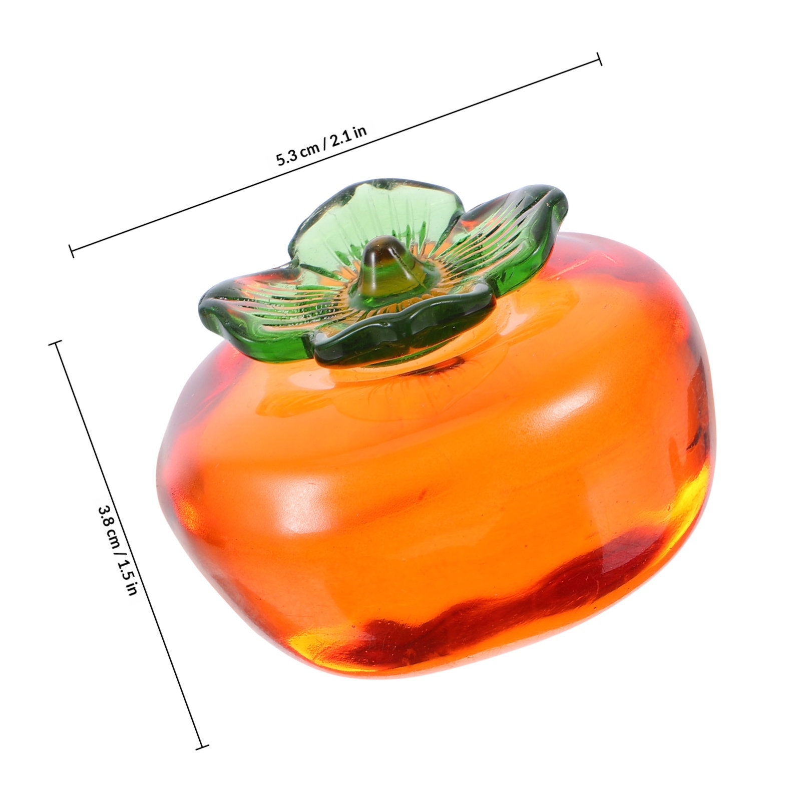 2Pcs Realistic Persimmon Paper – обзор и цена Paper Weight Crystal