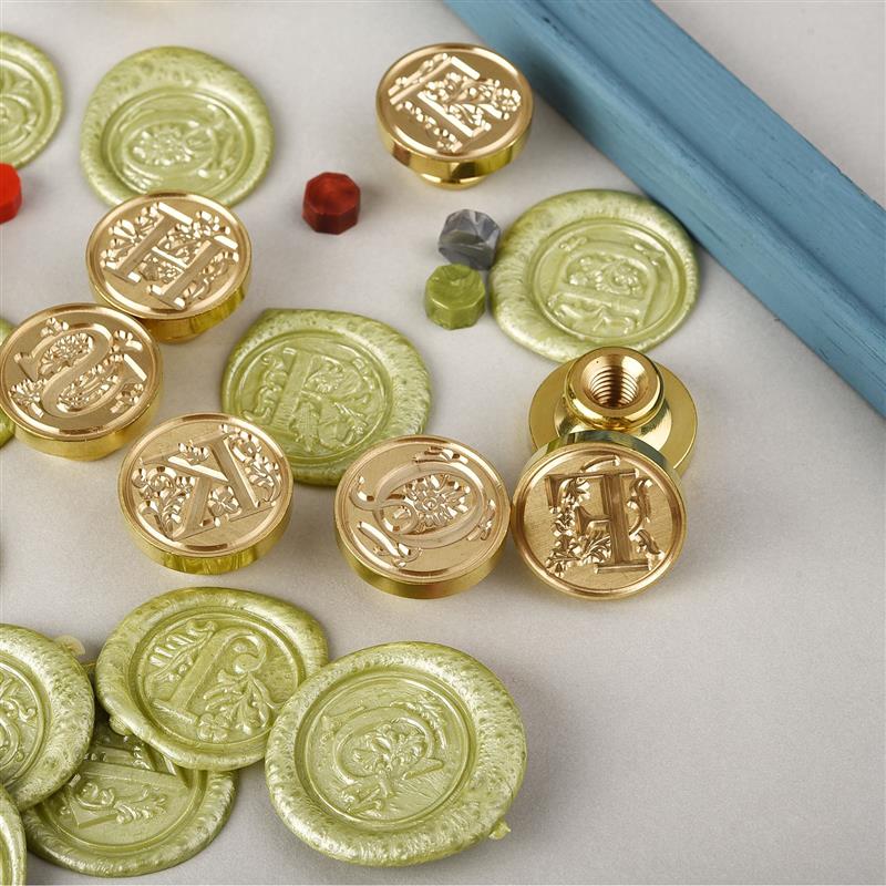 A-Z Vintage Sealed Wax Stamp H – обзор и цена Wax Seal Stamp Set