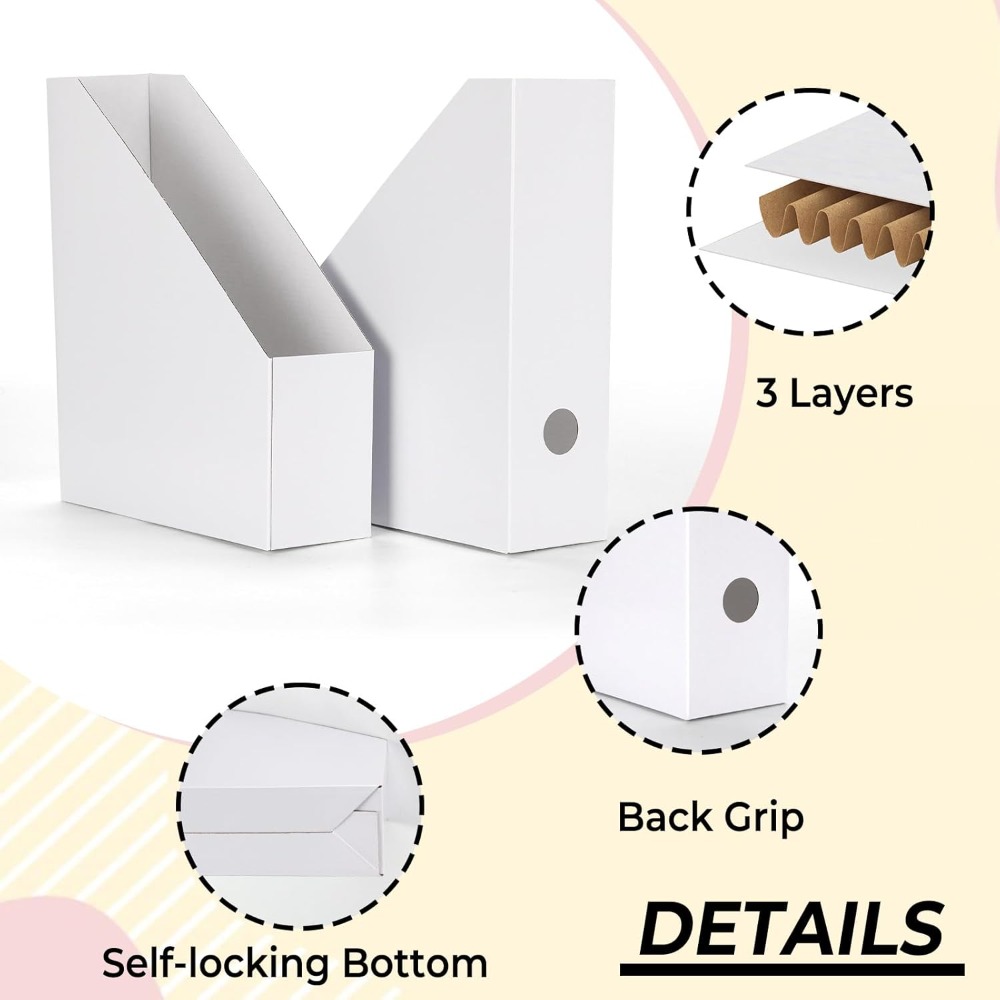 12 Pack Magazine File Holder,  – обзор и цена Magazine Holder Rack