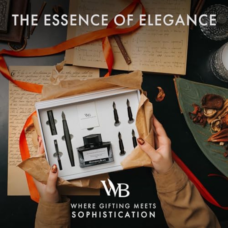 Fountain Pen Gift Set, Include – обзор и цена Fountain Pen Bottled Ink