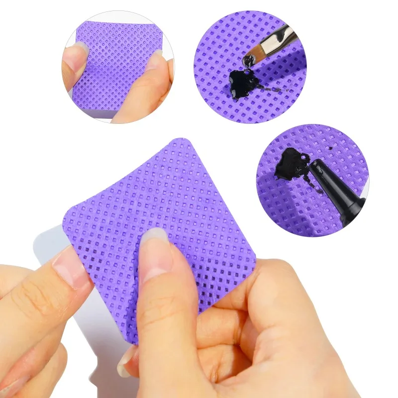 100pcs/Pack Lint-free Nail Pol – обзор и цена Gel Refill Pack