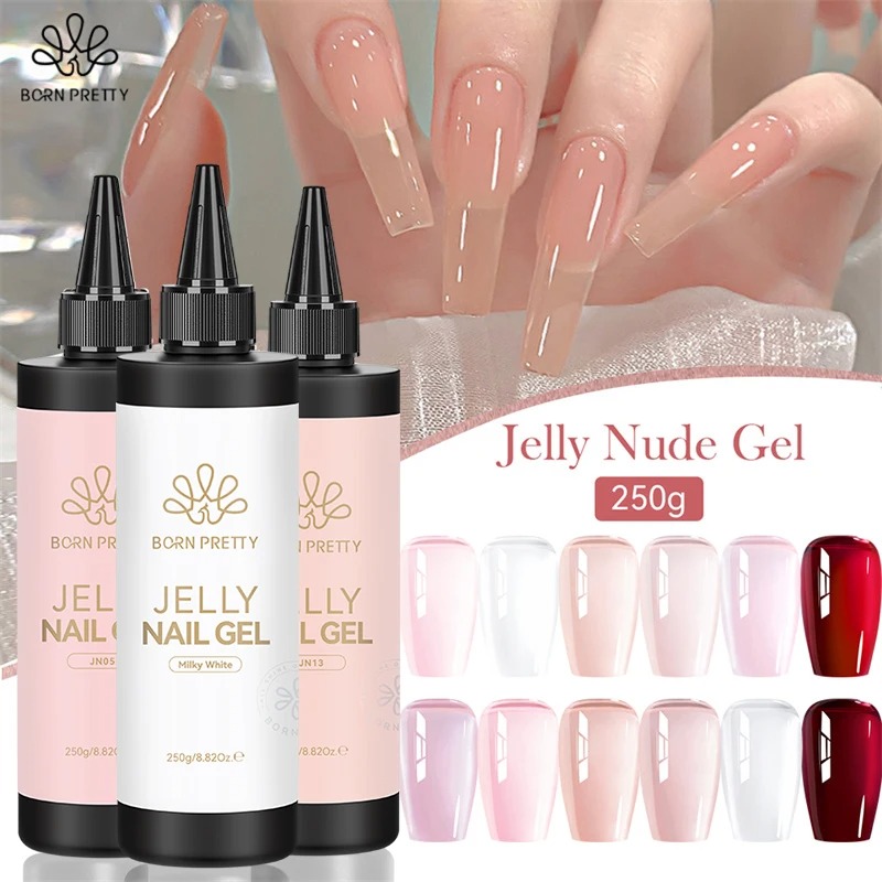 BORN PRETTY 250g Jelly Milky W – обзор и цена Gel Refill Pack