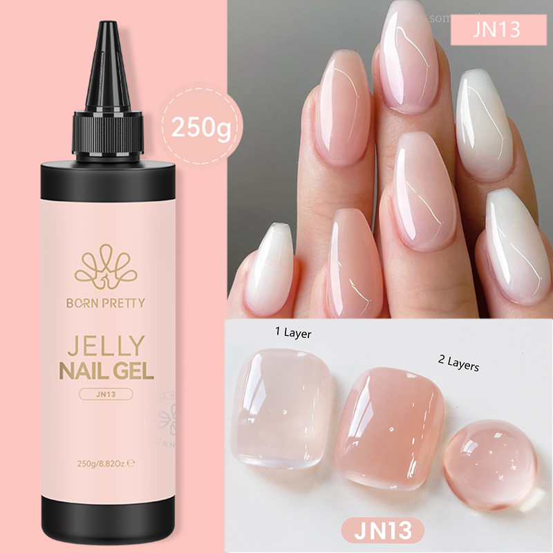 BORN PRETTY 250g Jelly Milky W – обзор и цена Gel Refill Pack