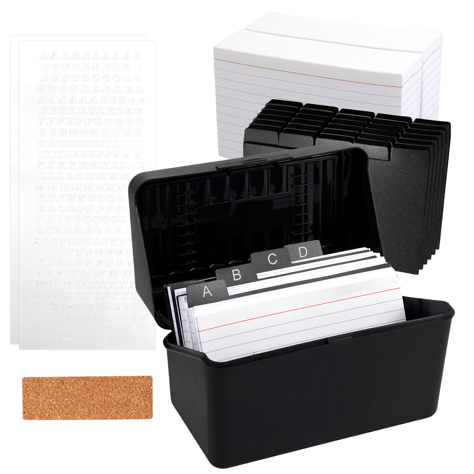 1 Set Index Card Organizer Box – обзор и цена Card Index Box