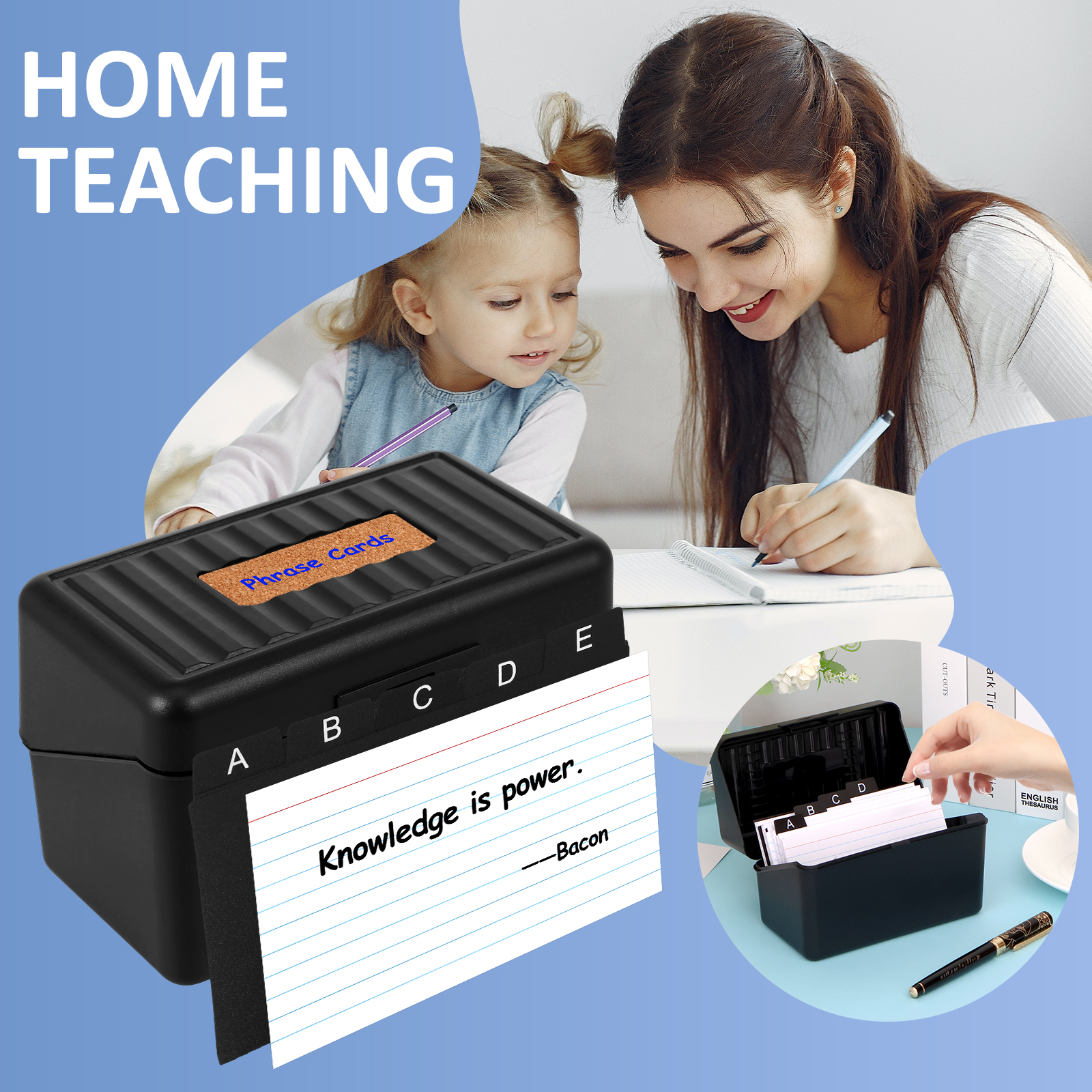 1 Set Index Card Organizer Box – обзор и цена Card Index Box